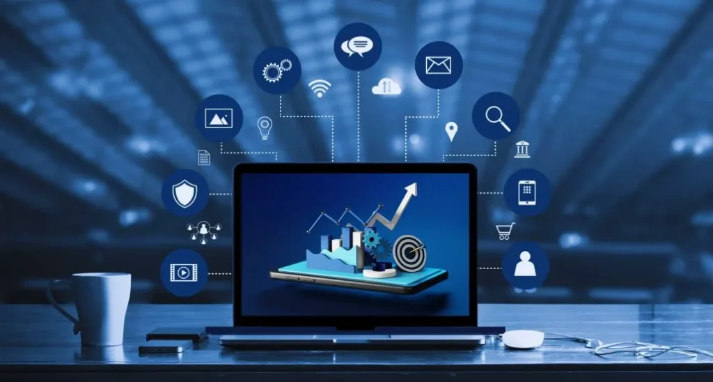 lead generation digital marketing services funnel strategy visualization
