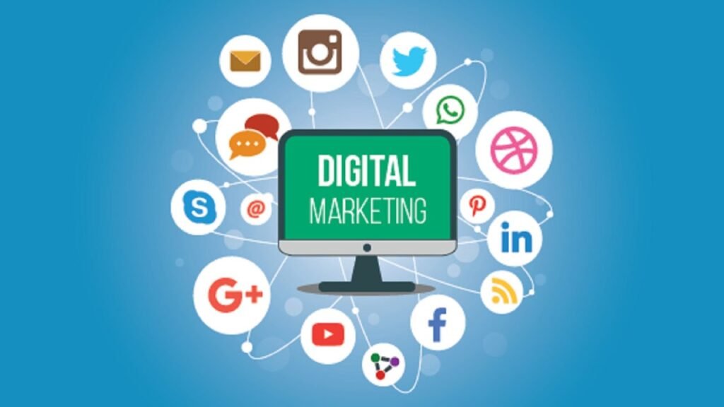 Google Ads digital marketing services performance optimization screen
